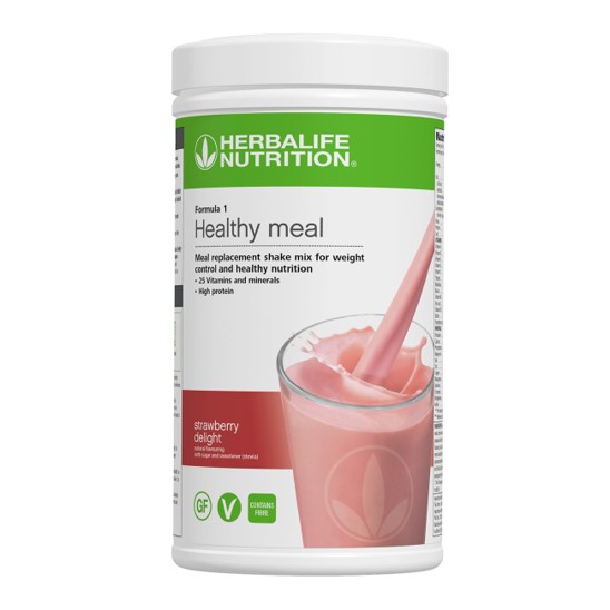 Herbalife Formula 1 Shake Strawberry Delight 550 g