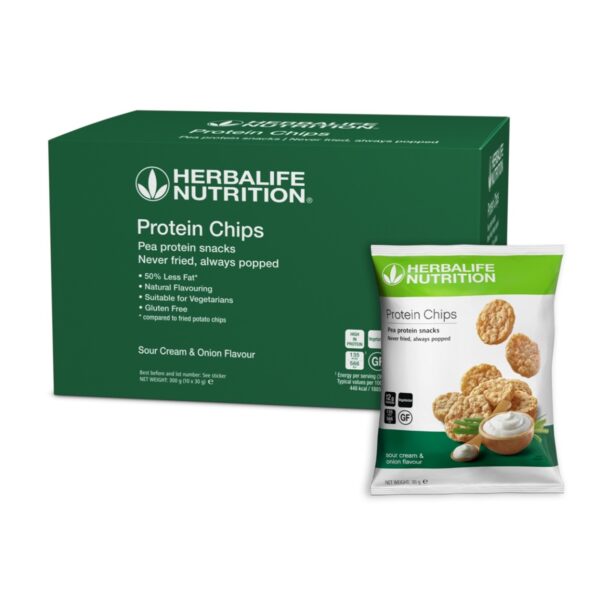 Protein Chips Sour Cream & Onion 10 x 30g